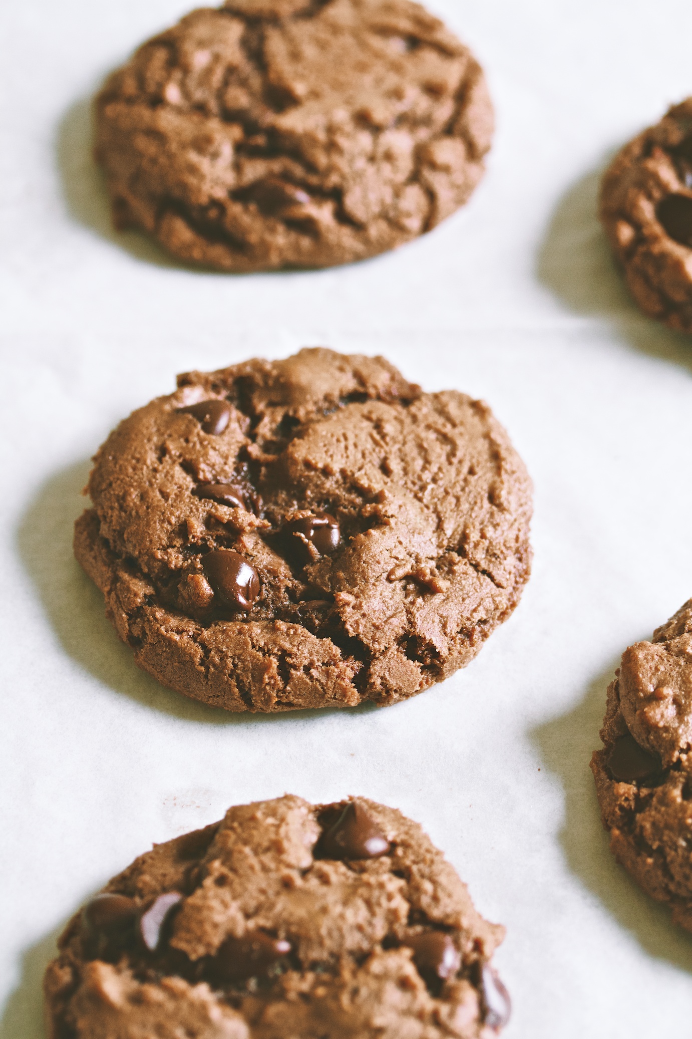gently spiced double chocolate cookies | movita beaucoup
