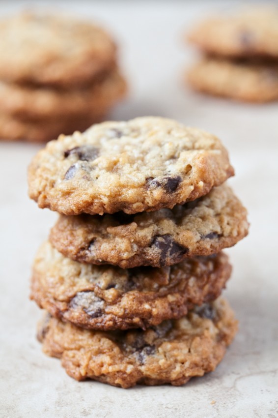 oatmeal coconut chocolate chip cookies | movita beaucoup
