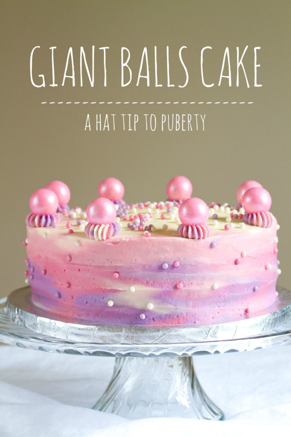 giant balls cake | movitabeaucoup.com
