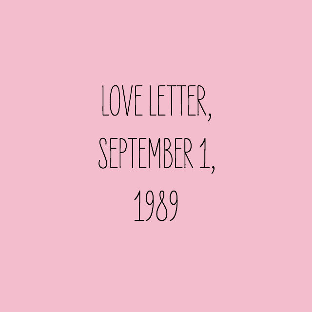 love letter // movita beaucoup