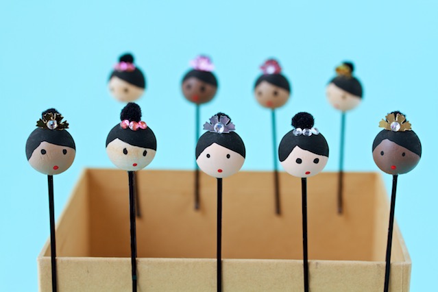 bunhead bobby pins | movita beaucoup - an easy DIY for the ballet fan in your life