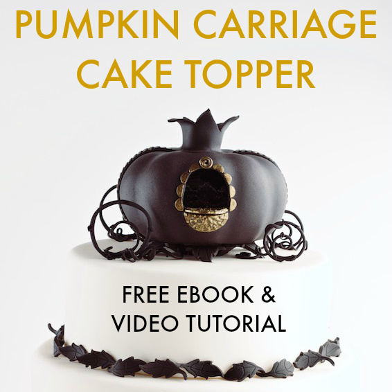 pumpkin carriage cake topper tutorial // movita beaucoup